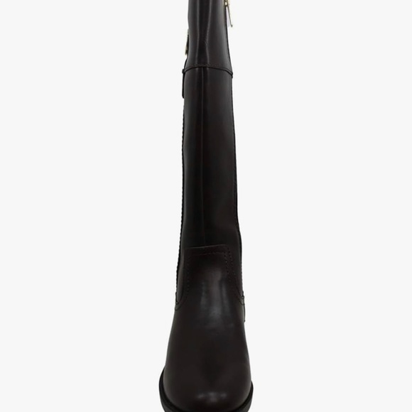 Tommy Hilfiger Idina 2 Riding Boots Black Leather Size 9.5 - Picture 3 of 7